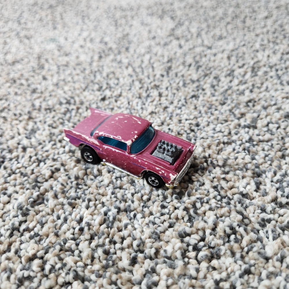 Vintage Hot Wheels 57‎ Chevy Bel Air Red 1976
